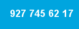 927 745 62 17 927 745 62 17